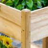 FarmHouse 3 Wooden Elevated Planter Garden Beds