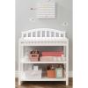 Changing Table in White Wood Finish with Changing Pad