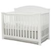 Solid Wood Convertible Crib in White