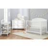 Solid Wood Convertible Crib in White