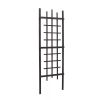 72-inch Modern Garden Trellis in Black Wood Finish