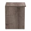 Rustic FarmHome Nightstand Natural Oak