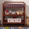 Cherry Wood Changing Table with 1-inch Pad