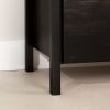 Modern Java 2 Drawer Nightstand