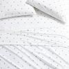 100-Percent Cotton Sheet Set in Full size with Coastal Beach Starfish