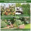 6-Ft Heavy Duty Outdoor Galvanized Metal Garden Trellis