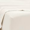 Twin XL Ivory Beige 4-Piece Wrinkle Resistant Microfiber/Polyester Sheet Set