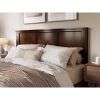 King size Traditional Style Headboard in Walnut Wood Finish