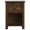 Farmhouse Bedroom Nightstand in Rustic Pine Finish