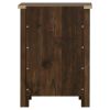 Farmhouse Bedroom Nightstand in Rustic Pine Finish