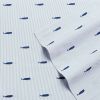 100-Percent Cotton Sheet Set in Queen Size Coastal with Blue Whale