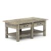 FarmHome Cedar Lodge 2 Drawer Coffee Table