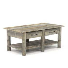 FarmHome Cedar Lodge 2 Drawer Coffee Table