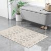 2-ft. x 3-ft. Persian Style Area Rug Grey Beige Ivory