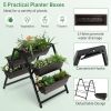 3 Tier Patio Garden Bed Planter Boxes