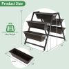 3 Tier Patio Garden Bed Planter Boxes