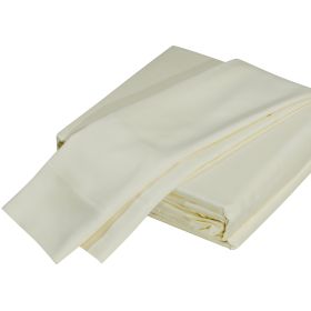 Luxurious Viscose from 100% Bamboo 4-Piece Sheet Set, Queen - Crème