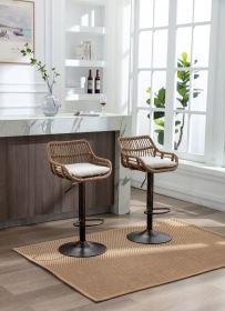 COOLMORE Adjustable Swivel Bar Stools