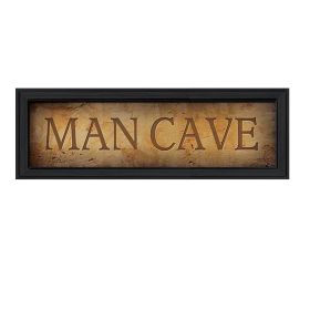 "Man Cave" By John Jones, Printed Wall Art