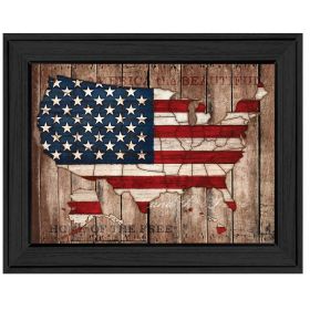 "America The Beautiful" By Mollie B., Printed Wall Art