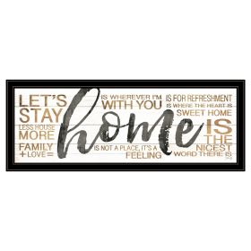 "Home" by Marla Rae, Ready to Hang Framed Print