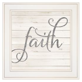 "Simple Words - Faith" by Marla Rae, Ready to Hang Framed print