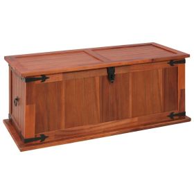 Solid Acacia Wood Storage Chest