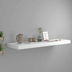 Floating Wall Shelf White