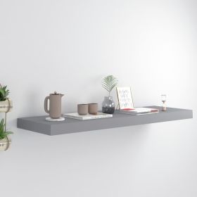 Floating Wall Shelf Gray 31.5"x9.3"x1.5"