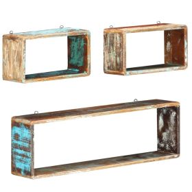 3 Piece Wall Cube Shelf Set