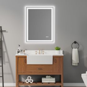 36×28 inch LED-Lit wall mounted vanity mirror