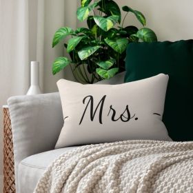 Decorative Throw Pillow / Mrs.