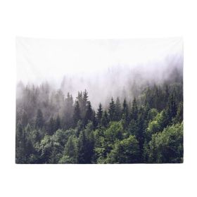 Misty Forest Wall Tapestry; 29x39 inch