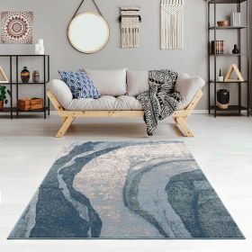 Madison Park Grace Abstract Wave Area Rug