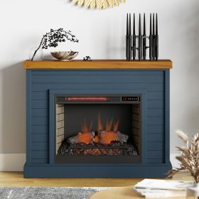 Bridgevine Home Washington 48 inch Fireplace with Mantel