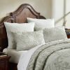 Queen Size 100-Percent Cotton Chenille 3-Piece Coverlet Bedspread Set in Sage