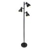 64-inch Black 3-Light Tree Lamp Spotlight Floor Lamp