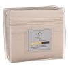 King size 4-Piece Sheet Set in Beige Cream Brushed Microfiber