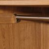 Bedroom Wardrobe Cabinet Storage Closet Organizer in Medium Oak Finish