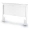 Full / Queen size Headboard in White Finish