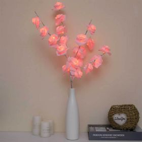 32IN Artificial Tree Branches with Warm White Lights and Timer (Color: as pic D)