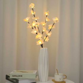 32IN Artificial Tree Branches with Warm White Lights and Timer (Color: as pic G)