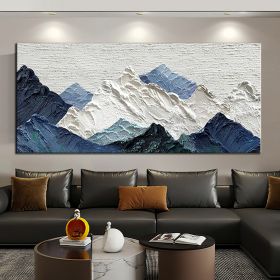 Gorgeous Abstract Landscape 3D Wall Art on Canvas (Style: 01, size: 70x140cm)